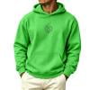 DeHolifer Hoodies for Men Plus Size Casual Printed Long Sleeve Pullover Sweatshirts with Pocket Green XL