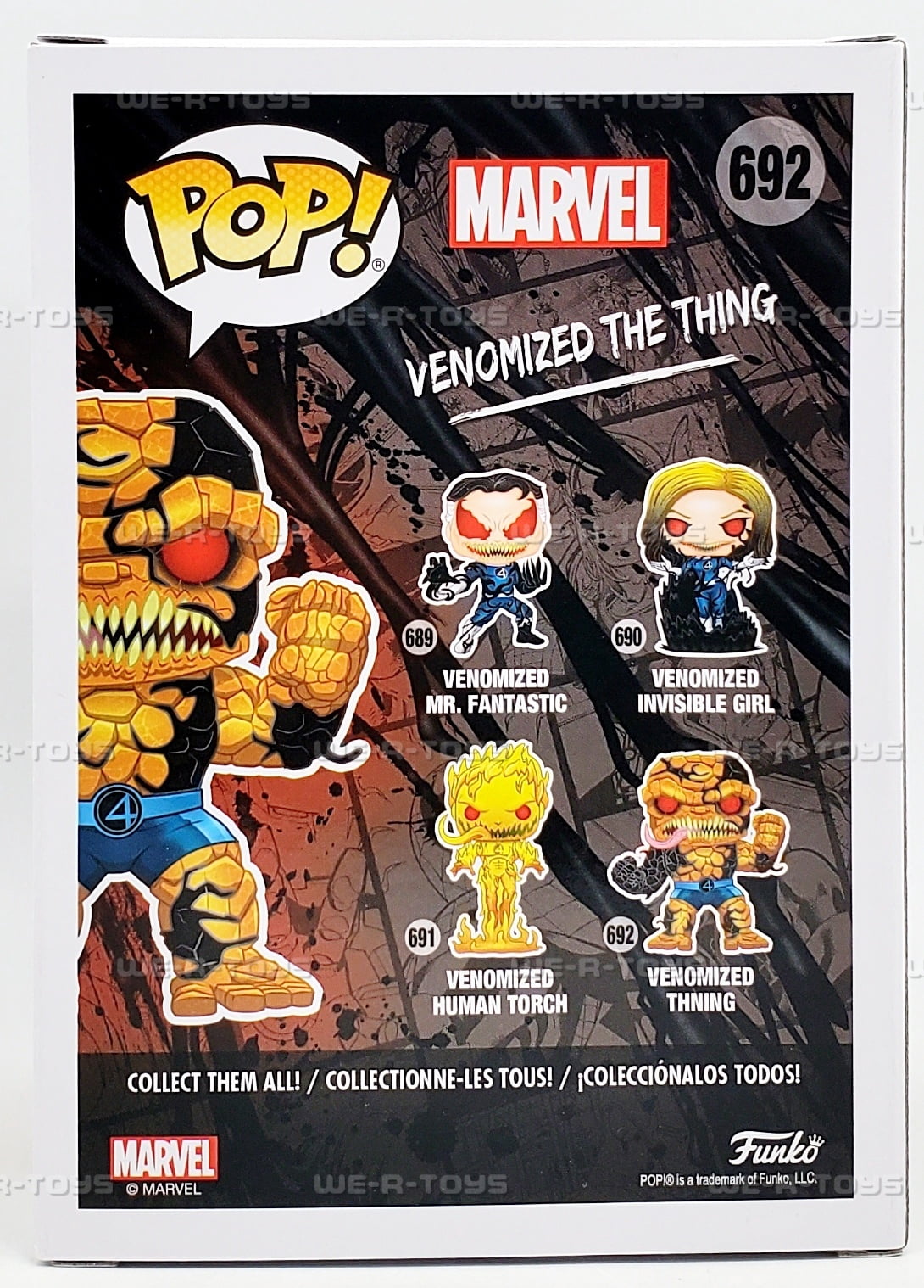 Marvel Venomized The Thing Vinyl Figure #692
