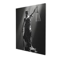 thumbnail image 3 of 12x16 inch Black & White Canvas Hanging Picture Goddess Of Justice,Woman Cave,Studio,Cafes Wall Decor Canvas Painting,Classic Goddess Of Justice Oil Painting Canvas Wall Art,For Lounge,Cafes, 3 of 6