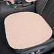 thumbnail image 1 of Cojín de asiento de coche - Funda transpirable de malla con orificios de ventilación, confort 4-estaciones, 21,65x18,89 pulgadas, negro o rosa, 1 of 6