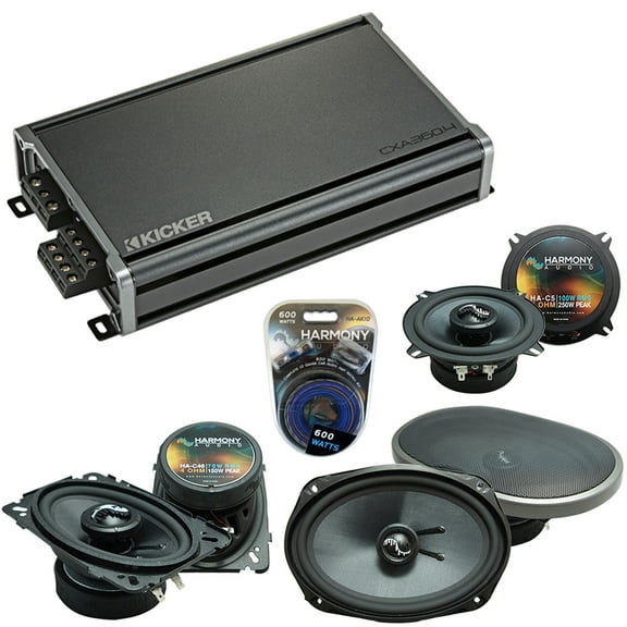 Fits Cadillac DeVille 1996-1999 OEM Upgrade Harmony Premium Speakers & CXA360.4