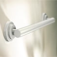 thumbnail image 3 of Moen Iso Brushed Nickel Bathroom Safety 36-Inch Stainless Steel Modern Shower Grab Bar, 3 of 8
