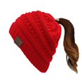 thumbnail image 1 of Gorros de invierno para mujer Knit Skull Beanie Outdoor Runner Messy Bun Ponytail Cap WD.WDQZL Hogar, 1 of 2