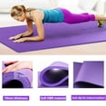 thumbnail image 4 of 4pcs Home Exercise Kit Yoga Mat Pilates Ball Ankle Puller Jump Rope Fitness Yoga Mat Set for Home Gym Indoor Oudoor, 4 of 8