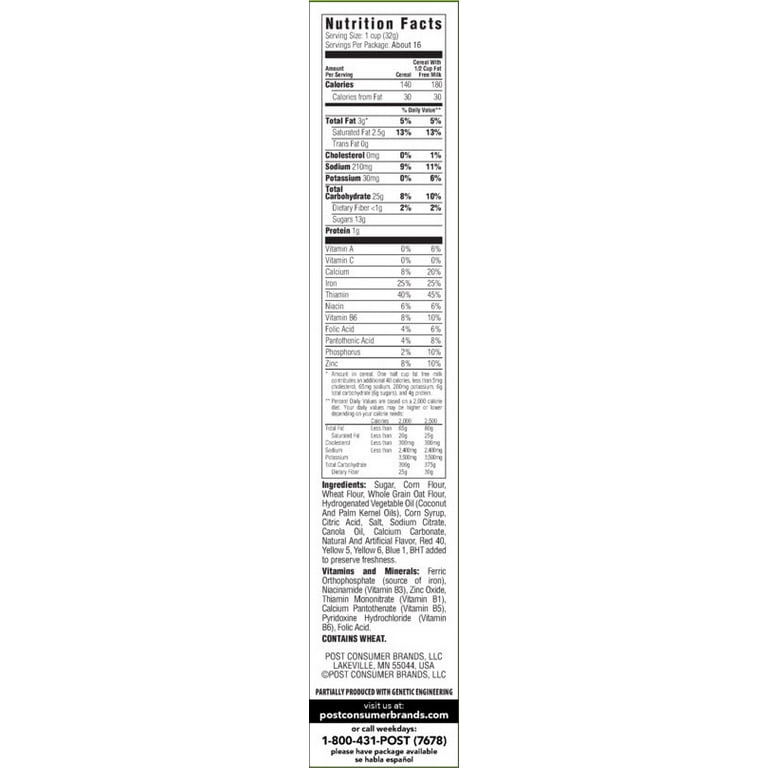 Sour Patch Kids Nutrition Facts  