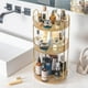 thumbnail image 5 of Organizador de maquillaje Aveniee giratorio de 3 niveles para Vanity Gold, 5 of 6