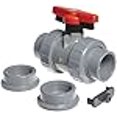 thumbnail image 3 of Spears PVC Ball Valve, EPDM Seals, 1" Socket x NPT Female, 3 of 4