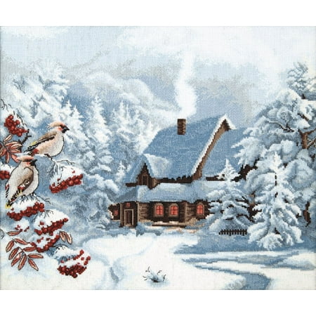 UPC: 4823069639105 | Cross-stitch kit M-385C Frosty evening