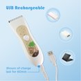 thumbnail image 4 of 8 en 1 cortapelos de cabeza eléctrica para bebés profesionales, recortadores de corte de pelo silenciosos para ni?os, bebés, bebés, ni?os, kit de corte de pelo a prueba de agua, Ce Rohs Ecomeon no, 4 of 4