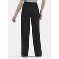 thumbnail image 3 of No Boundaries Soft Fleece Wide Leg Sweatpants, Women’s, 3 of 5