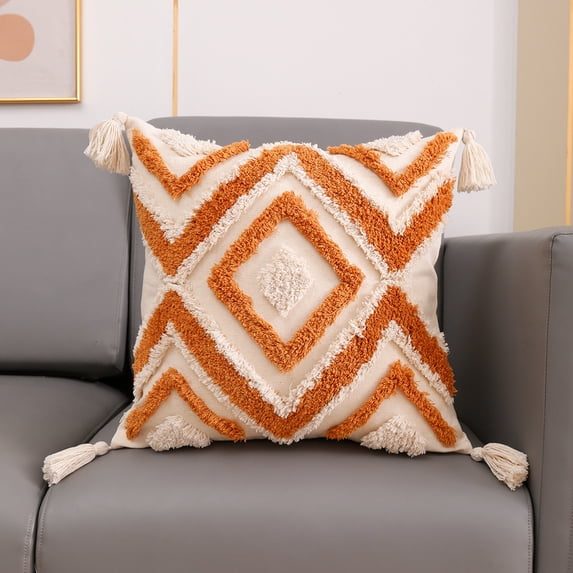 Yidarton 45*45CM Pillow Case Geometric Tufted Waist