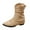 Z1-Khaki, variant on Women Tassel Western Booties Block Heel Suede Cowboy Ankle Boots Fringe Pointed Closed Toe V-Cut Stacked Heel On Short Boots Cowgirl Embroidered Retro