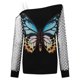 thumbnail image 5 of Tops Para Mujer Blusas Con Hombros Descubiertos Camisas Informales de Manga Larga A La Moda Jersey Odeerbi ODB186195, 5 of 5