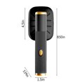 thumbnail image 4 of Vaporizador de viaje portátil para ropa Miniplancha de vapor Plancha de vapor de mano giratoria de 180 grados para tela Cl, 4 of 5