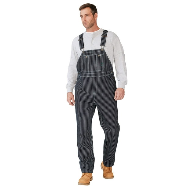 Boulder Creek By Kingsize Men's Big & Tall Denim Overalls