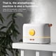 thumbnail image 5 of Naiovety Humidificador de aire Aceite esencial Simulación Llama LED Difusor de aroma de bajo ruido Fabricante de niebla ajustable Recargable Negro Humidificadores Negro Naiovety HA063164-02, 5 of 6