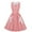 Red, variant on Jacenvly New Prom Dresses for Juniors Women's Retro Court Style Mid Length Dress Women Cocktail Dresses Mint Green L