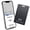 1PBlack, variant on Air Tracker Tag 2PC, Bluetooth Tracking Device, Compatible with Apple Find My,Smart Tag for Vehicle/Luggage/Wallet, IP67 Waterproof,Standby for One Year No Monthly Fees Black