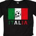 thumbnail image 4 of Inktastic Italian Soccer Boys or Girls Long Sleeve Baby Bodysuit, 4 of 5