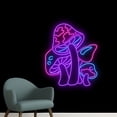 thumbnail image 3 of Handmadetneonsign Colorful Mushrooms Neon Sign, Mushrooms Wall Art Decor, Home Bedroom Wall Decor, 3 of 5