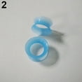 thumbnail image 5 of Opolski 2 Pcs Soft Silicone Ear Flesh Tunnels Plug Stretcher Piercing Gauge Earrings, 5 of 7