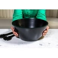 thumbnail image 4 of Abbott Collection AB-75-SIAM-22 13.75 in. Rubberwood Deep Bowl, Black - Large, 4 of 4