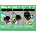 thumbnail image 6 of Electric Jar Vacuum Sealer Kit for Wide and Regular Mouth Jars, Vacuum Sealing for Lids Canning Jars,1 * host 1 * bottle opener 5 * large sealing caps 5 * medium sealing caps,Black, 6 of 7