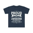 thumbnail image 1 of Proud mom Pembroke Welsh Corgi Dog Mom Mother's Day Unisex T-shirt S-3XL, 1 of 2