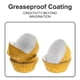 thumbnail image 4 of Forros de Cupcake de Papel de Aluminio Metálico para Hornear Cupcakes, 100 Pcs Forros para Muffins, Dorado, 4 of 6