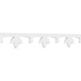 thumbnail image 1 of Ekena Millwork RUNP06X0625X48TAY 6 x 48 Po Pas 0,62 Po Taylorville Architecture Grade PVC Course Garniture, 1 of 1