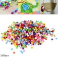 thumbnail image 3 of Bottone 1000Pcs Soft Round Fluffy Craft PomPoms Mixed Color Pom Poms 10mm DIY Craft, 3 of 7