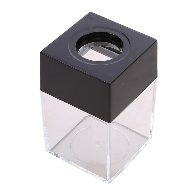 Distributeur de Pinces à Papier Transparent pour et Artisanat - Solution de Rangement Polyvalente pour Taches de Pouce et Organisation de Pinces en Métal