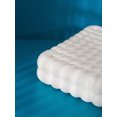 thumbnail image 2 of OYS Latex Pillow for Sleeping Massage Bubble Pillows for Neck Pain Relief, Side Back and Stomach Sleeper Bed Pillow with Silky Cool Pillowcase (Square 23.5" x 15" x 3", Grey Green), 2 of 7