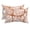 Amber, Orange, Copper, variant on Palm Tree Monstera Outdoor Pillows for Chaise Lounge Chair Waterproof Lumbar Pillows with Insert&Adjustable Strap Beach Headrest Pillow Indigo Navy Leaf Boho Botanical Tropical Pool Pillow 11"x16"