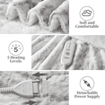 thumbnail image 3 of Festisoul Heated Blanket Electric Throw, 50"x60" Soft Tufted Electric Blanket, Machine Washable Thicken Velvet Heating Blanket Throw, 3 of 8