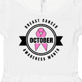 thumbnail image 4 of Inktastic October Breast Cancer Awareness Month Badge Girls Baby Dress, 4 of 5