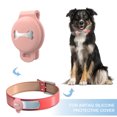 thumbnail image 3 of Dog Tracker Pet Collar Cover Anti-Lost para Airtag Funda protectora Rosa, 3 of 7
