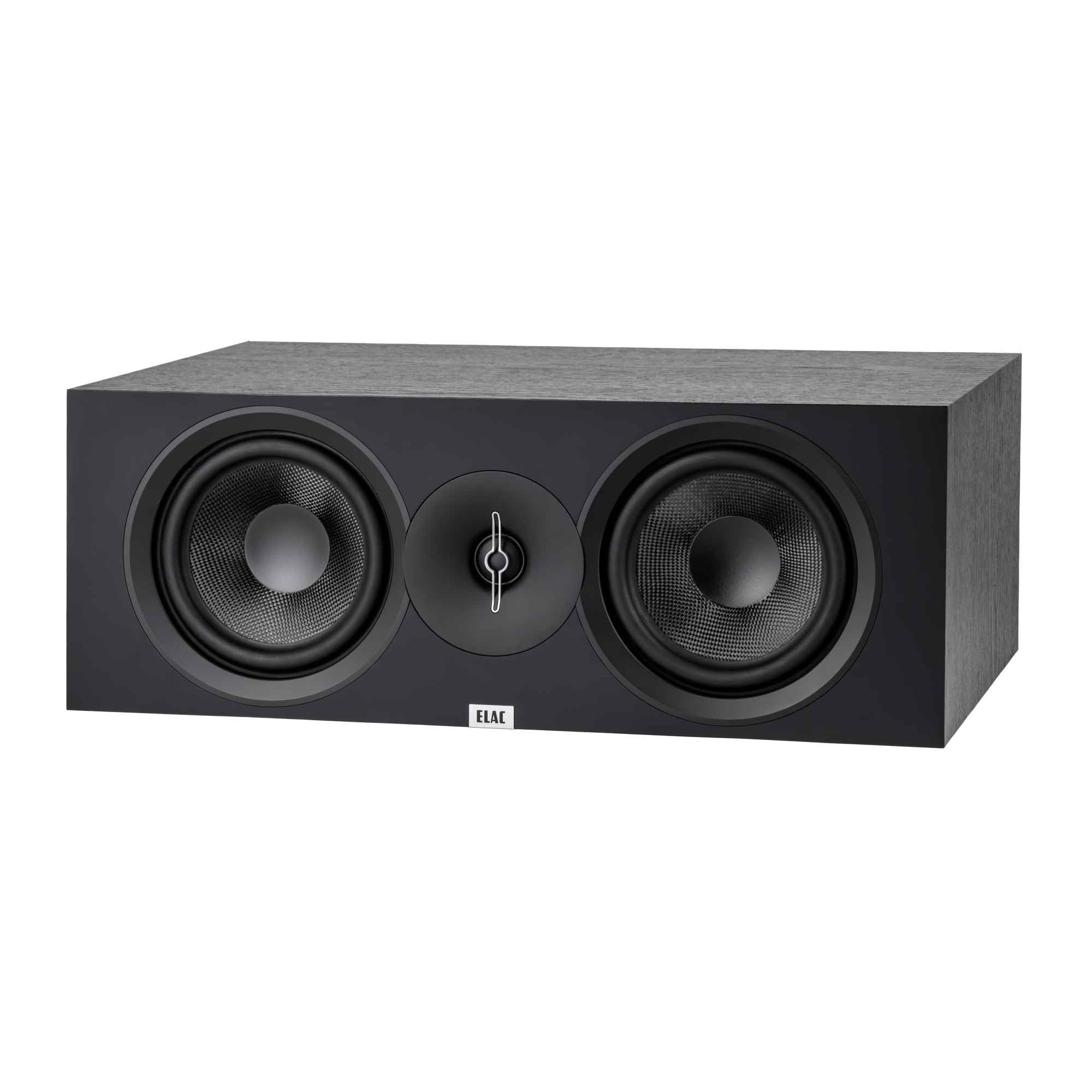 Elac - Two DF63-BK - Debut 3.0 6.5" Floor Speaker - Black and Elac DC63-BK - Debut 3.0 6.5" Center Speaker - Black