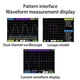 thumbnail image 4 of Digital Oscilloscope Dual-Channel 50M Sampling Rate 10M Analogue Bandwidth 6A Current Waveform Measurement B, 4 of 5