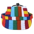 thumbnail image 1 of Dog Sun Protection Baseball Hat, Non Elastic Durable Adjustable Dog Baseball  Comfortable  For Outdoor Sport Striation,Flowers, 1 of 8