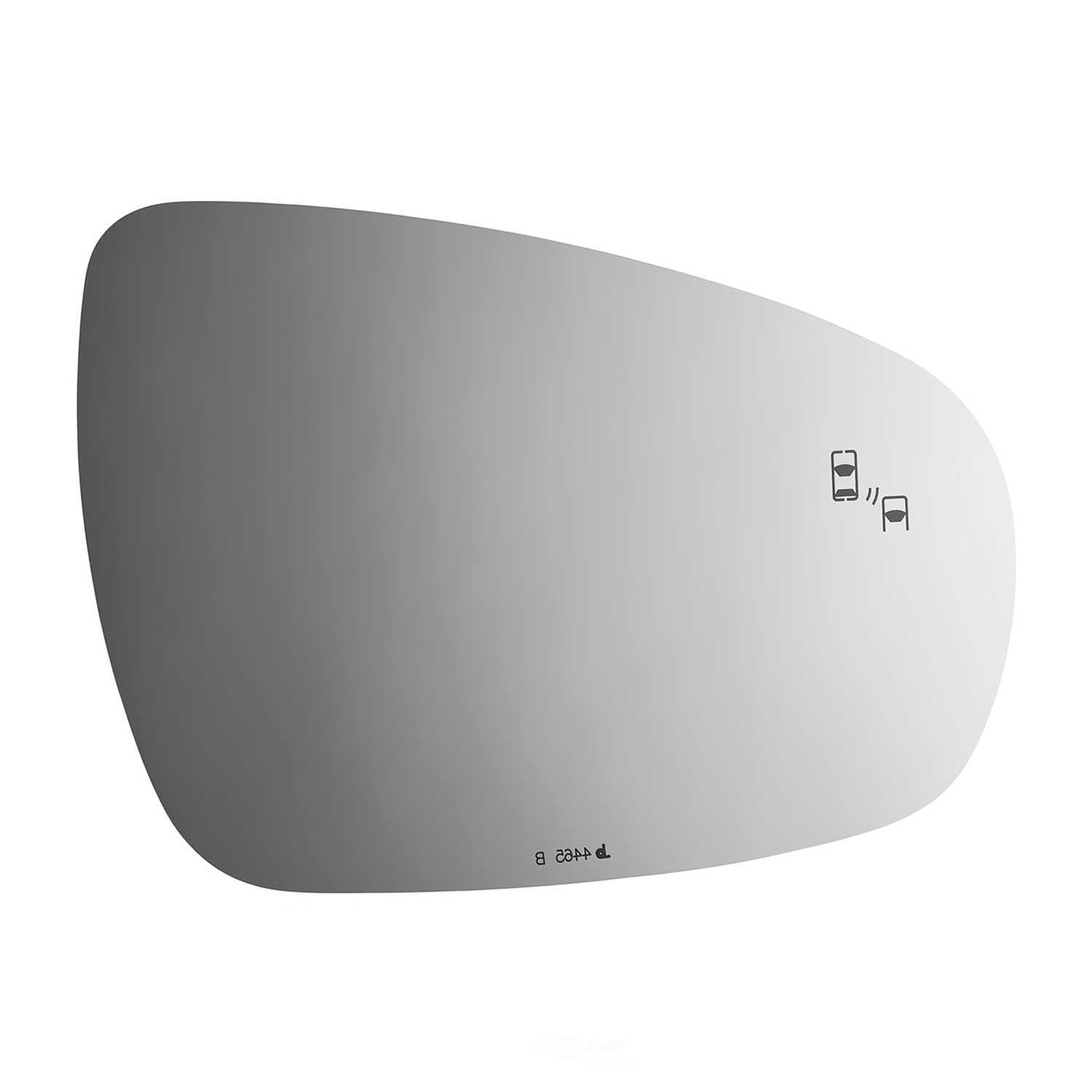 Burco Side View Mirror Replacement Glass - Clear Glass - 4465B