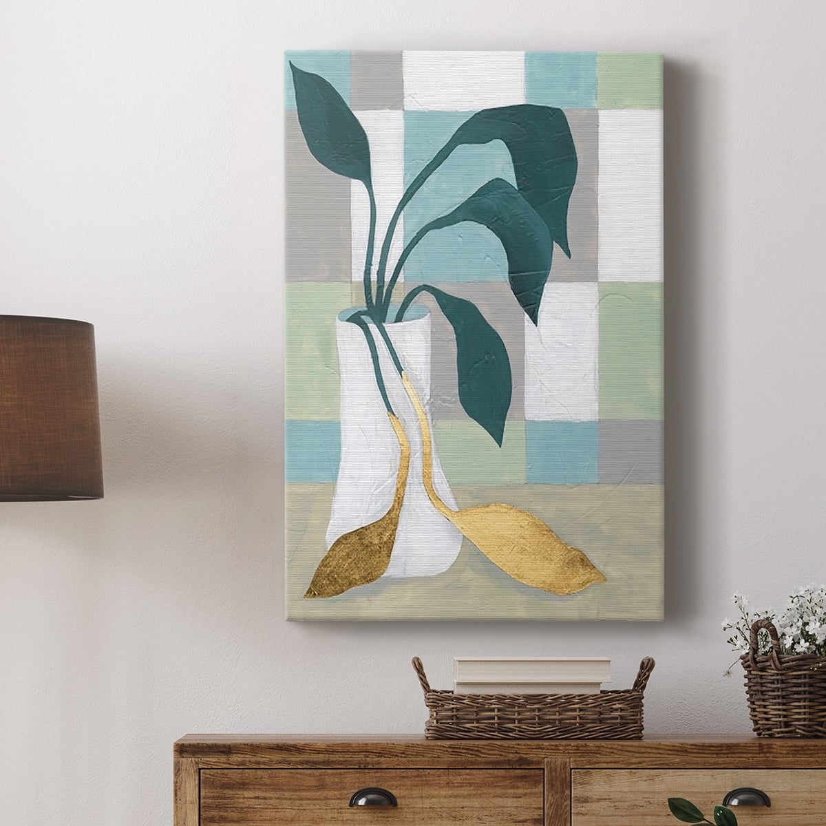 Plant Vased II Premium Gallery Wrapped Canvas - Ready to Hang