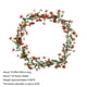 thumbnail image 3 of Decoración de flores de seda, adornos navideños, enredaderas artificiales de flores de otoño para Acción de Gracias, enredaderas violetas simuladas de 180 cm de largo con 118 flores para fiestas en el, 3 of 6