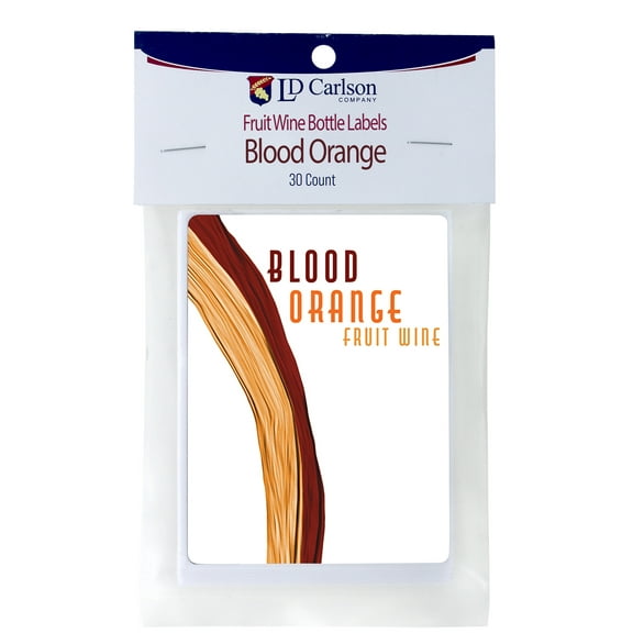 Blood Orange Fruit wine Labels 30/Pack Fruit Labels Collection