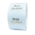 thumbnail image 3 of Pegatinas redondas transparentes de Feliz Navidad, paquete de etiqueta de caja de tarjeta de agradecimiento, pegatinas de sellado, papelería de decoración de boda, 100-500 Uds., 3 of 4