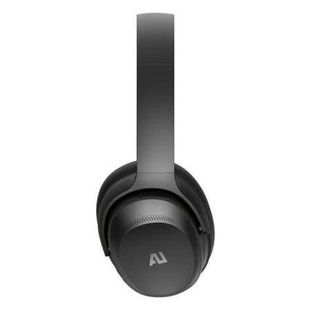 Ausounds - AU-XT True Wireless Noise Cancelling Over-Ear Headphones - Black