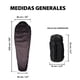 thumbnail image 4 of Bolsa De Dormir Tipo Momia Ligera Compacta Saco Sleeping Bag The Finix BDOR01BK-MMIA, 4 of 5