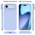 thumbnail image 6 of iPhone 17 Air Case, Takfox For iPhone 17 Air 6.5" Basic Case [Frosted] Shockproof Case Liquid Silicone Gel Rubber Soft TPU Anti-slip Bumper Thin Matte Slim Phone Case Covers For iPhone 17 Air,Green, 6 of 8