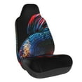 thumbnail image 1 of Wukai Colorful Betta Fish Full Set Car Seat Covers with Soft Padding Universal Auto Front Seats Protector and Cushion Mat, 1 of 5