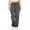 Dark Gray, variant on CHGBMOK Women Cargo Pants with Pockets Drawstring Waist Wide Leg Lounge Trousers Solid Loose Athletic Sweatpants